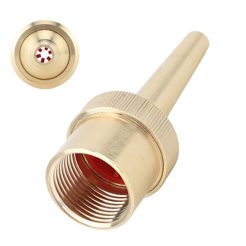Brass Direct Fountain Nozzle Female Screw Connection Spherical Joint Adjustable