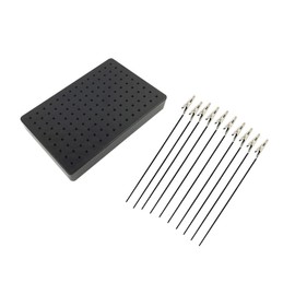 Operitacx 1 Satz Modell-färbetisch Clips Für Modellmalerei Büroklammern Modell-lackierständer Modellierklammern Modell Malen Farbregal Schwimmbad Bretter Rahmen Gitternetz Wand Tür Abs Black