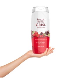 GRISI |Shower Gel, Jabón Líquido Corporal Frutos Rojos, 800 ml | Antioxidante