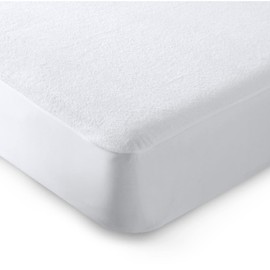 MOTHER NURTURE Waterproof Cot Bed Mattress Protector, 140 x 70cm