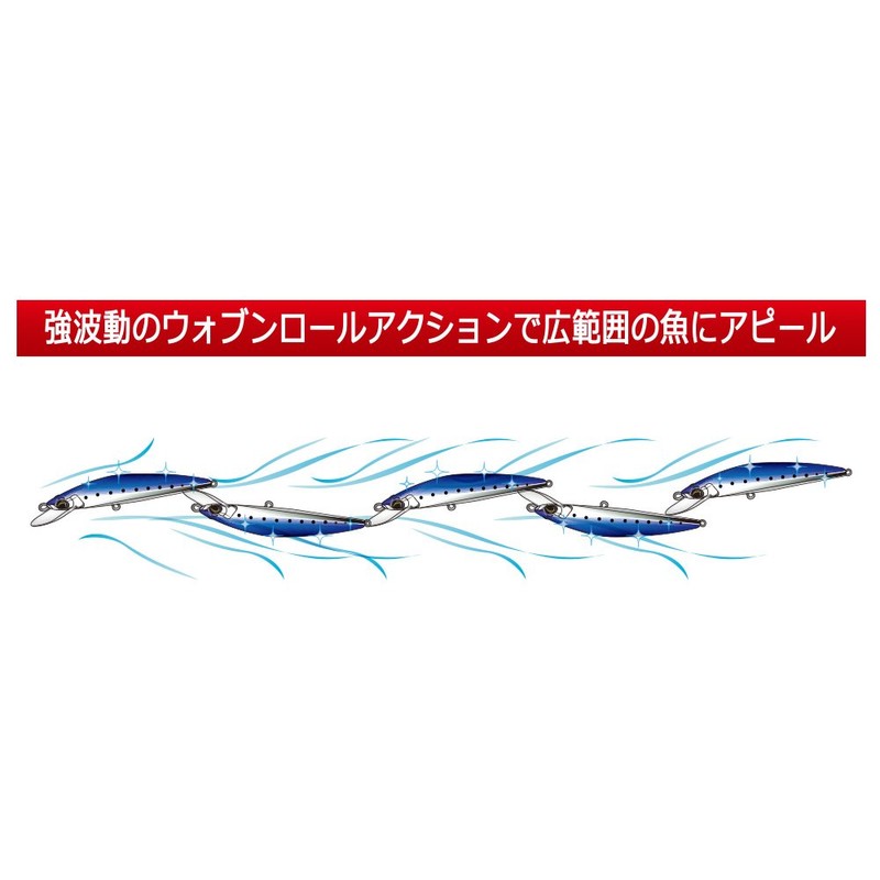 Duel Hardcore Heavy Minnow (S) Lure, 2.8 / 3.5 /