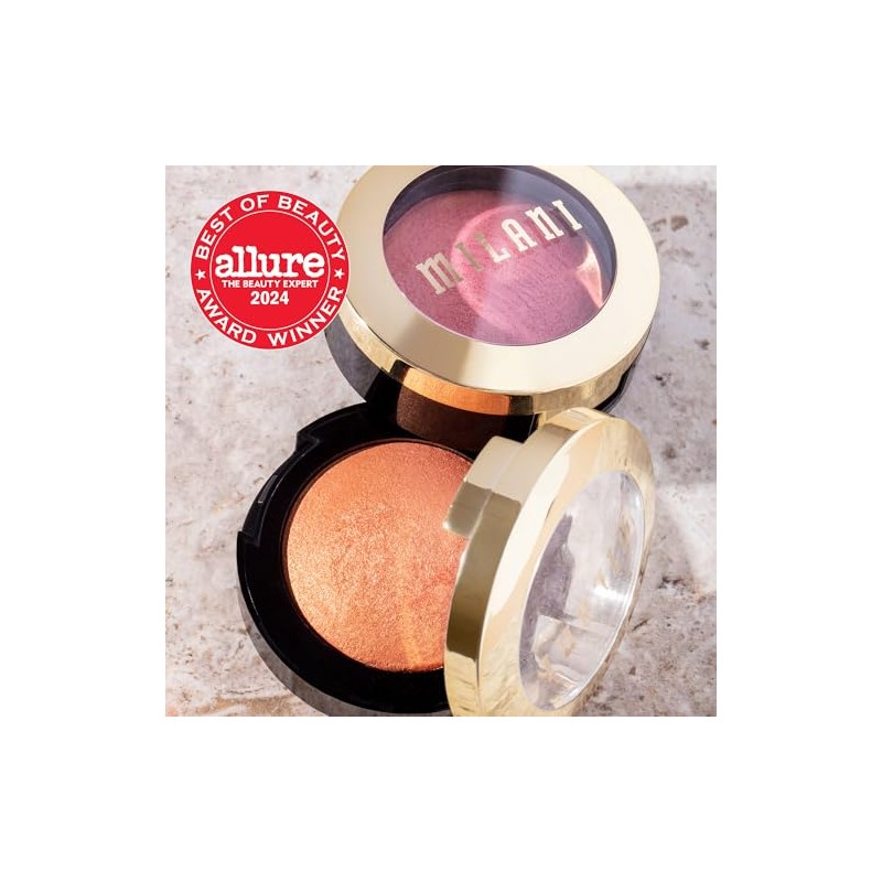 Milani | Rubor Acabado Natural Tono Coral, Rose Powder Blush