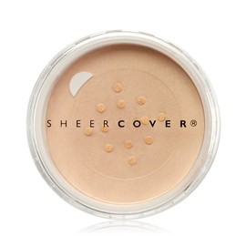 Guthy Renker Sheer Cover Lip to Lid Highlighter Bronzing Tan Minerals Powder in Matte Warm Beige
