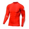 Seven Zero Laser Cut Compression Jersey (Red, X-Large)