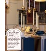 Gmnee 9.6" Rechargeable Flameless Taper Candles with Remote, Timer, Dimmer,