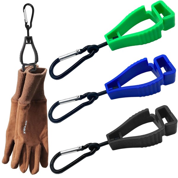 Hodyludy 3pcs Glove Clips, Glove Holder, Glove Clip For Work,