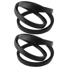The Lord of the Tools 2Pcs Heavy-Duty B48 5L510 V-Belt 5/8 x 51-Inch 15.9 mm x 1295 mm Reinforced Rubber Belt for Industrial and Lawn Equipment Applications