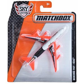 Matchbox Boeing 747 400, Sky Busters Cargo Airplane, Kid, Unisex, Children