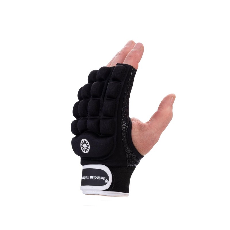 The Indian Maharadja Foam Half Hockey Gloves (Left Hand) -