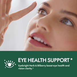 Selvaherb Herbal Formula, Eyebright Herb Extract for Eye Health Support, Eye Fatigue Support & Dry Eye Support. 160Capsules