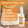 Boogie Diaper Irritation Gel Spray, Made with Hypochlorous, 3.4 oz