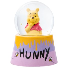 Silver Buffalo Winnie The Pooh Hunny Drips and Bees Boxed 45mm Light Up Snow Globe