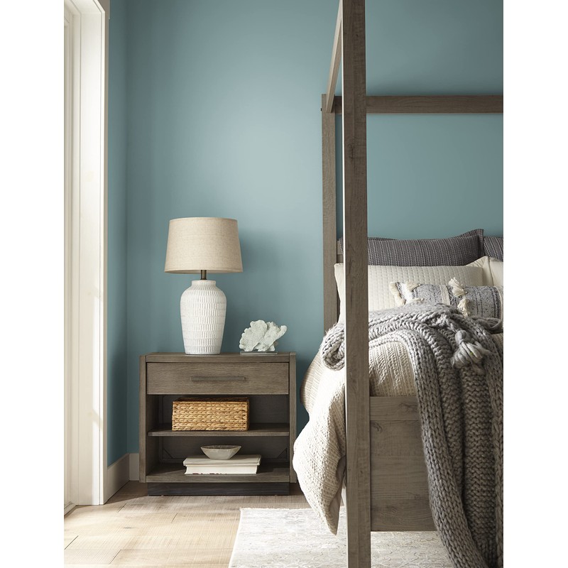 KILZ TRIBUTE Paint & Primer, Interior, Eggshell, Pale Emerald, 1