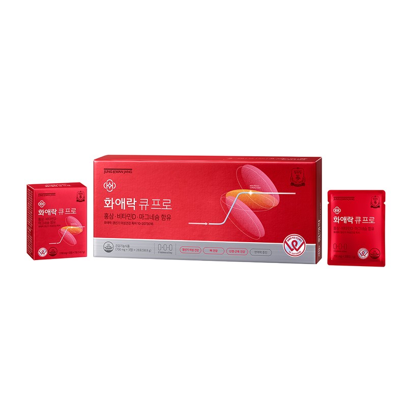 Jeonggwanjang 정관장 화애락 큐프로 Q PRO Jeongkwanjang Hwaerak Q Pro