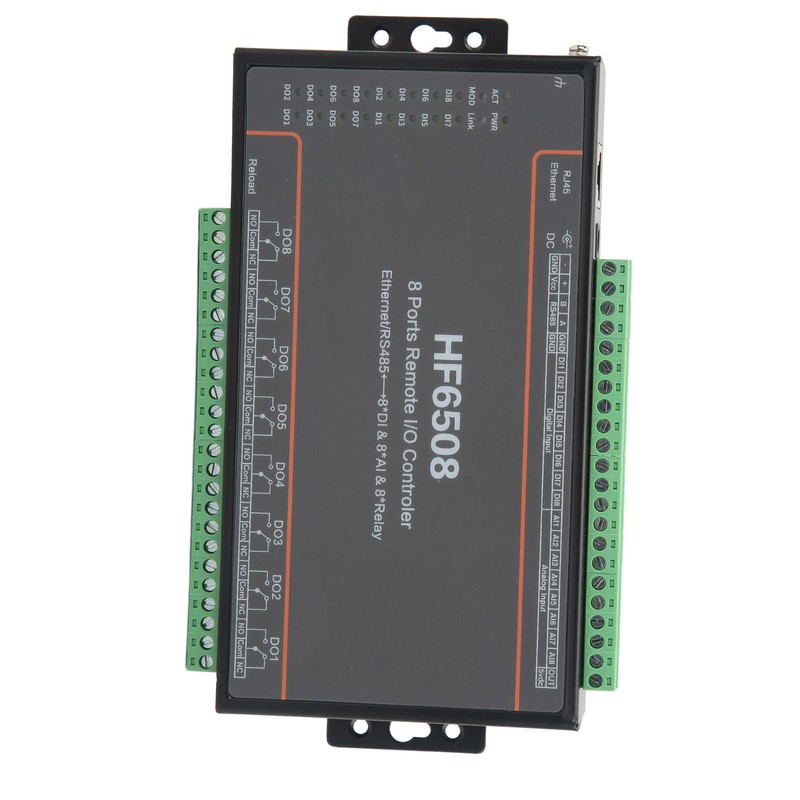 8 Ports Relay Network Controller 5‑40V DC RS485 Ethernet Data