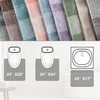 Yimobra Bathroom Rugs Mat, Luxury Soft Comfortable Plush Absorbent Microfiber