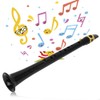 Portable Pocket Saxophone Practice Sax with Reed Bag Woodwind Instrument