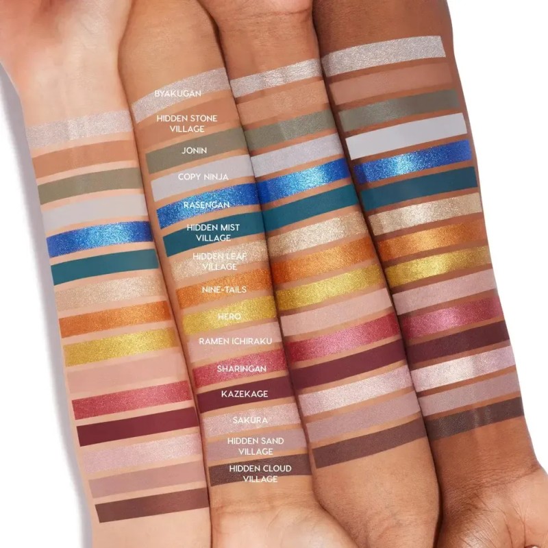Paleta De Sombras - Colourpop X Naruto - Naruto