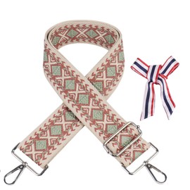 GOTRUST Bag Straps for Handbags Wide 5cm, Adjustable Shoulder Straps with Bag Handle Ribbon Scarf, Replacement Bag Strap Crossbody, Women Girls Cross Body Handbag Purse Strap Belt