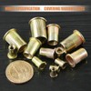 Keadic 90Pcs Metric Mixed Zinc Plated Carbon Steel Rivet Nut