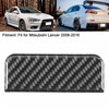 Carbon Fiber Copilot Storage Box Handle Trim Cover Fit for