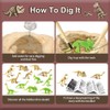 Byncceh Dinosaur Fossil Digging Kit for Kids - Excavate 12
