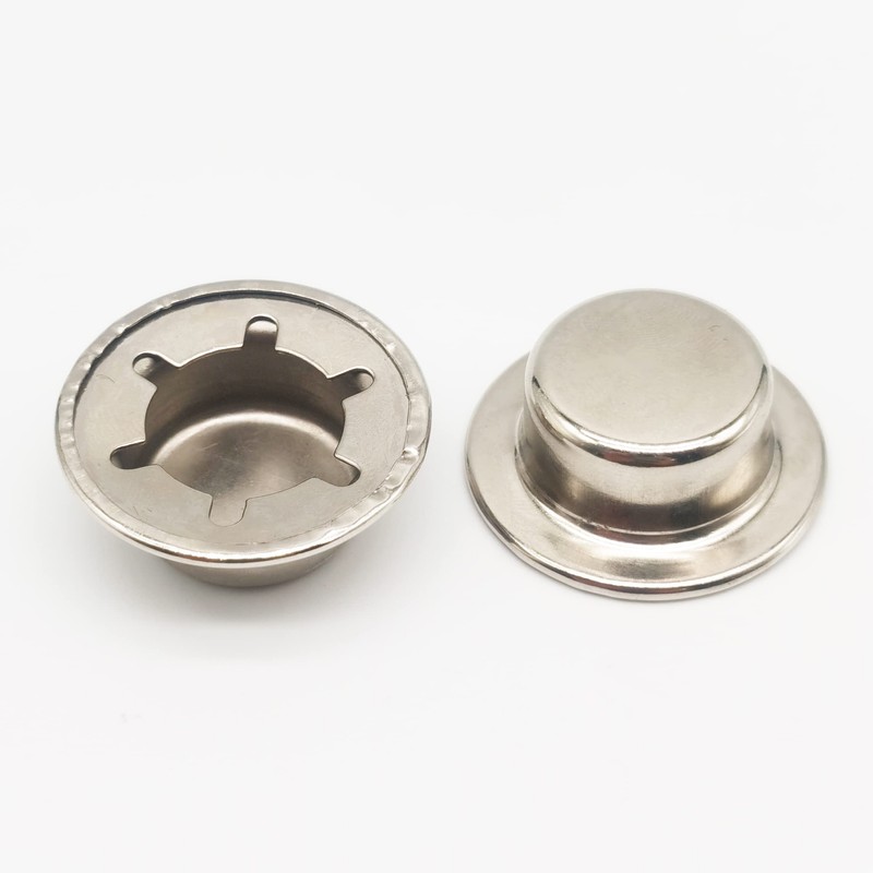 Alamic Push on Pushnut Cap Stud 5/8 Inch Axle Cap