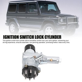 G-Class W460 W463 Ignition Lock Cylinder with Key, Durable, Smooth Control. Double Check Your OEM Part Number for Correct Fit:
