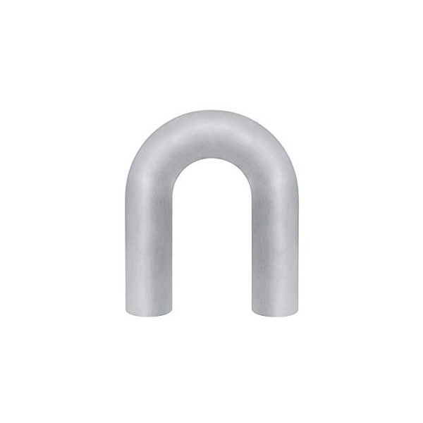 HPS AT180-238-CLR-35 6061 T6 Aluminum Elbow Pipe Tubing, 16 Gauge,