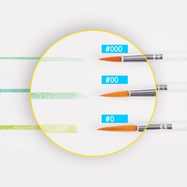 MEEDEN Detail Paint Brush Set - 18 Miniature Art Brushes for Fine Detailing & Art Painting, 3 Pack