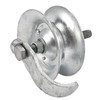 5" Steel Pipe Track Roller Galvanized for 1 5/8" Pipe
