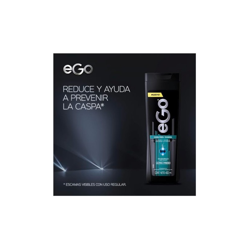 eGo shampoo control caspa 400ml
