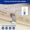 LOOSE SIDING FASTENERS Help Secure Loose Vinyl siding That Will