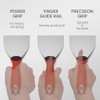 10Pcs Drywall Tool Kit, Stainless Steel Putty Knife Set with