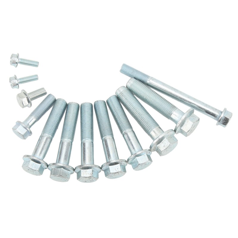 12PCS Transmission Bolt Kit Complete Metal Replacement for Acura B16