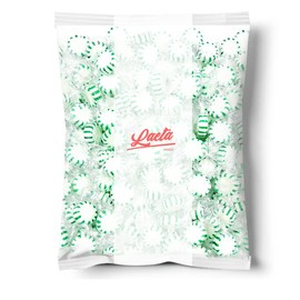 Starlight Spearmint Mints | 1 Pound Bag - Approx. 85 Count | Old Fashioned Hard Candy | Hard Candy Individually Wrapped for Office Bowls & Holiday Buffets