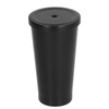 500ML Small Vacuum Coffee Cup Iced Coffee Bottle with Straw