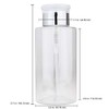 PANA 10oz Push Down Pump Dispenser Flip Top Cap Refillable