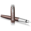 Parker IM Premium Metal Fountain Pen - Metallic Brown with