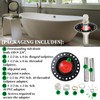 Freestanding Bathtub Rough-in Kit With Stainless Steel Tail Pipe and