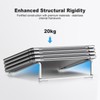 TENOC Foldable Laptop Stand for Desk, Universal Laptop Riser Ventilated
