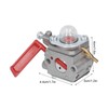 Carburetor Filter Sparking Plug Kit Fit for Homelite UT‑20760 UT‑20763