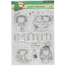 Penny Black 5 x 7.5-inch Clear Stamps Sheet-Mimi's Christmas