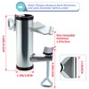 MOLIGOU Deck Umbrella Clamp, Patio Balcony Umbrella Stand Clip, Parasol