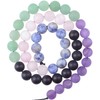Massive Beads 140PCS 6MM Natural Crystal Beads Matte Mixed Stones