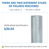 Front Wheel Studs 7517871 16 Pcs for Polaris RZR-4-800 RZR