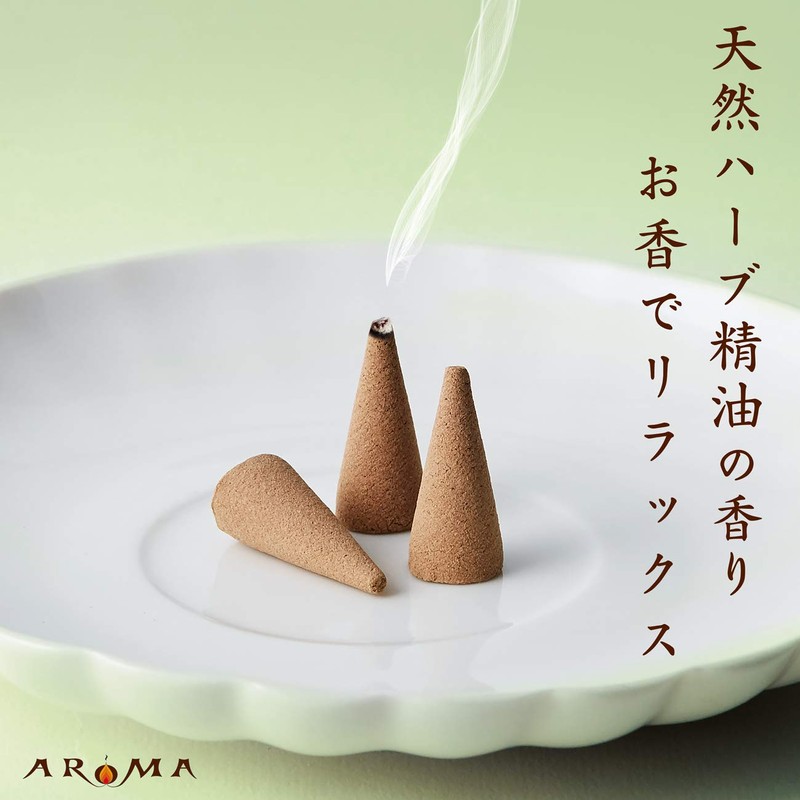 Global Product Planning Herbal Incense Lavender 16 Count (Cone Incense)