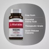 Piping Rock L-Histidine 1000 mg | 60 Capsules | Non-GMO