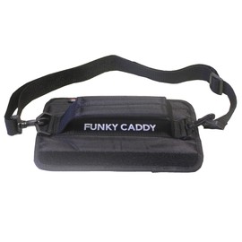 A99Golf C12 Funky Caddy Mini Golf Club Carry Bag Driving Range Carrier Sleeve Lightweight Course Training Case Xmas Gift - Can Toting 2-5 Clubs (Black)