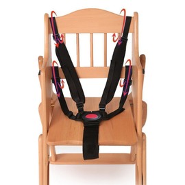 2 Packs Harness Safe Seat Belt, Magnolora 5-point Adjustable Baby Chair Stroller Safety Straps for Baby Highchairs, Baby Stroller, Pushchair, Car Baby Seat, Baby Dining Chair etc